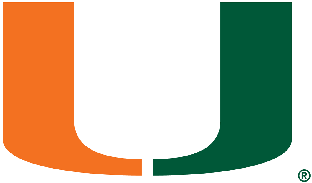 Miami Hurricanes 1972-Pres Primary Logo diy iron on heat transfer...